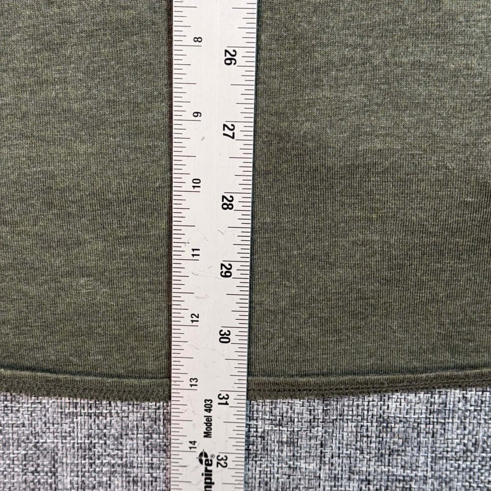 Mens Lucky Brand Henley Shirt | Size XXL | Olive Green Long Sleeve - Picture 7 of 11